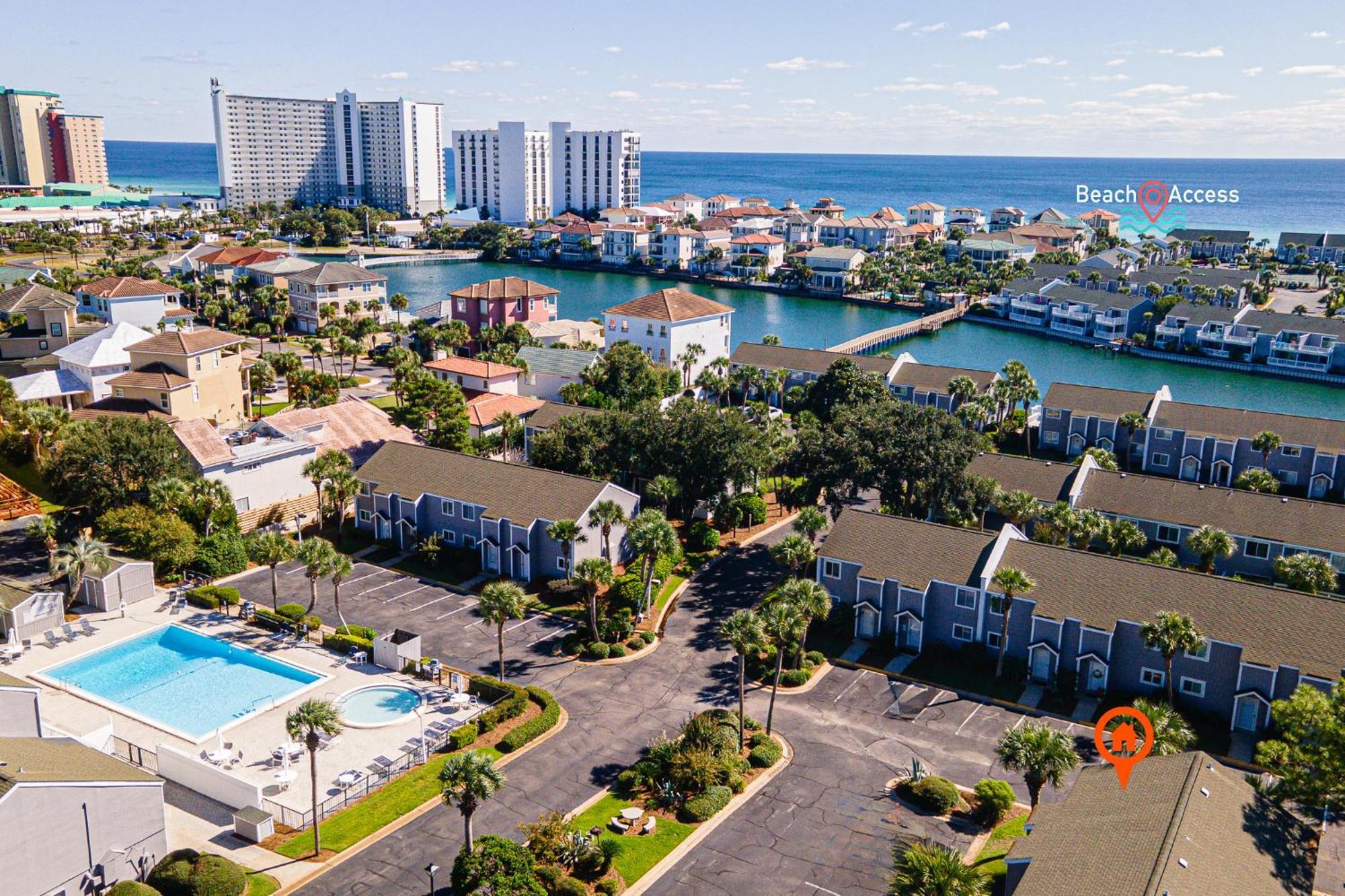 South Bay By The Gulf- Private Beach Access, Community Pool, Foosball Дестин Экстерьер фото